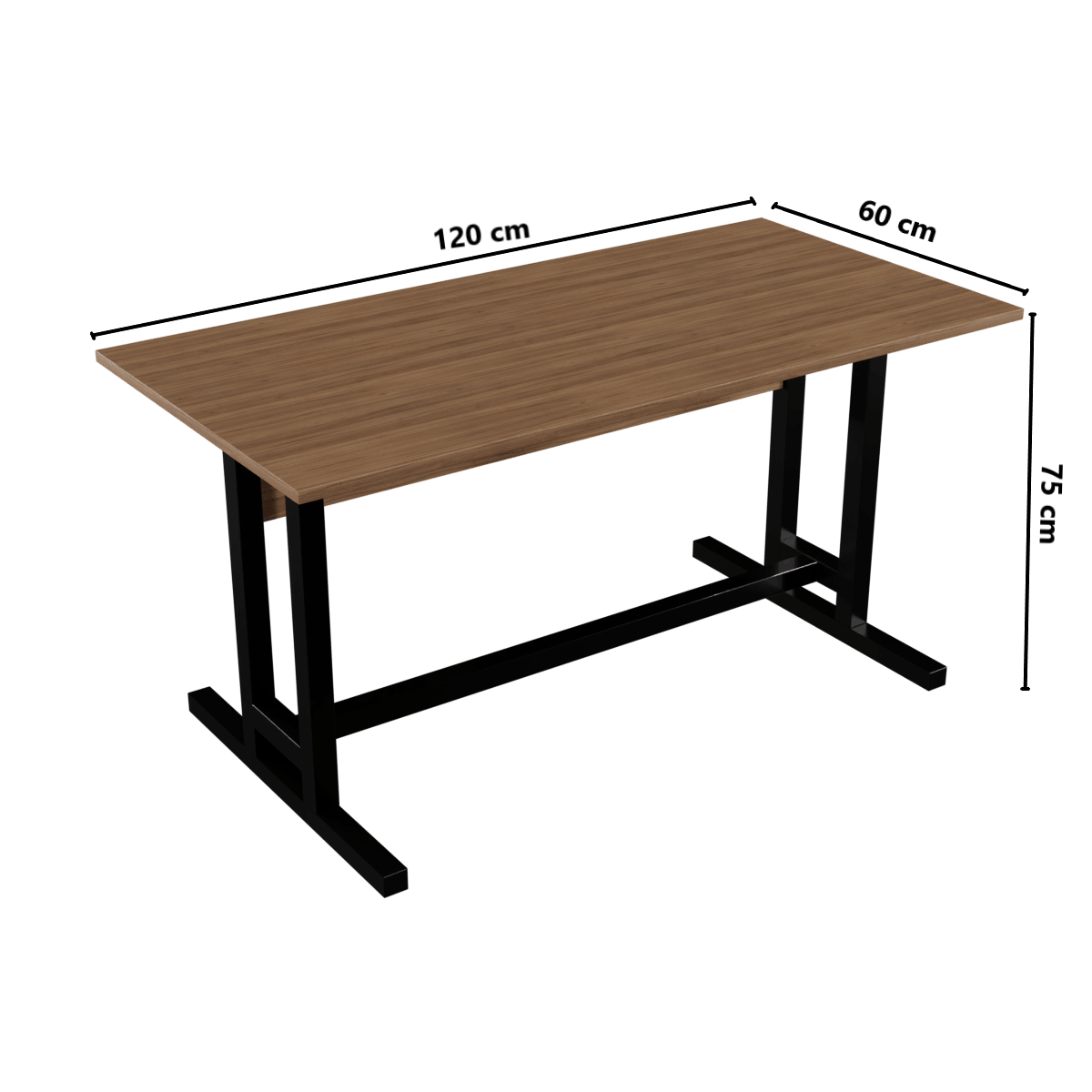 Clover Computer Table by Riyan Luxiwood.