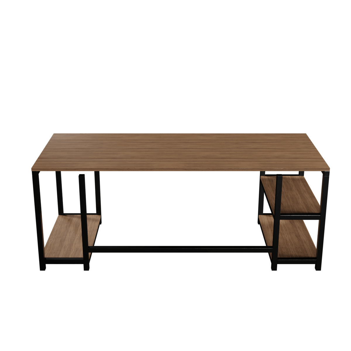 Jackson computer Table With Open Storage By Riyan Luxiwood.