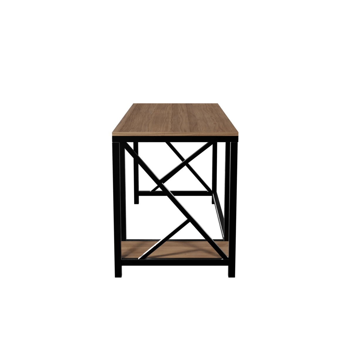 Patrick Computer Table With Open Storage By Riyan Luxiwood.