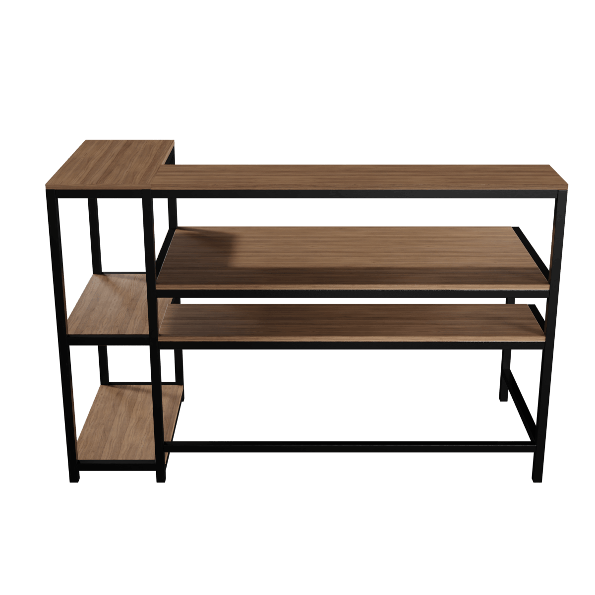 Fronx Computer Table With Open Storage By Riyan Luxiwood.