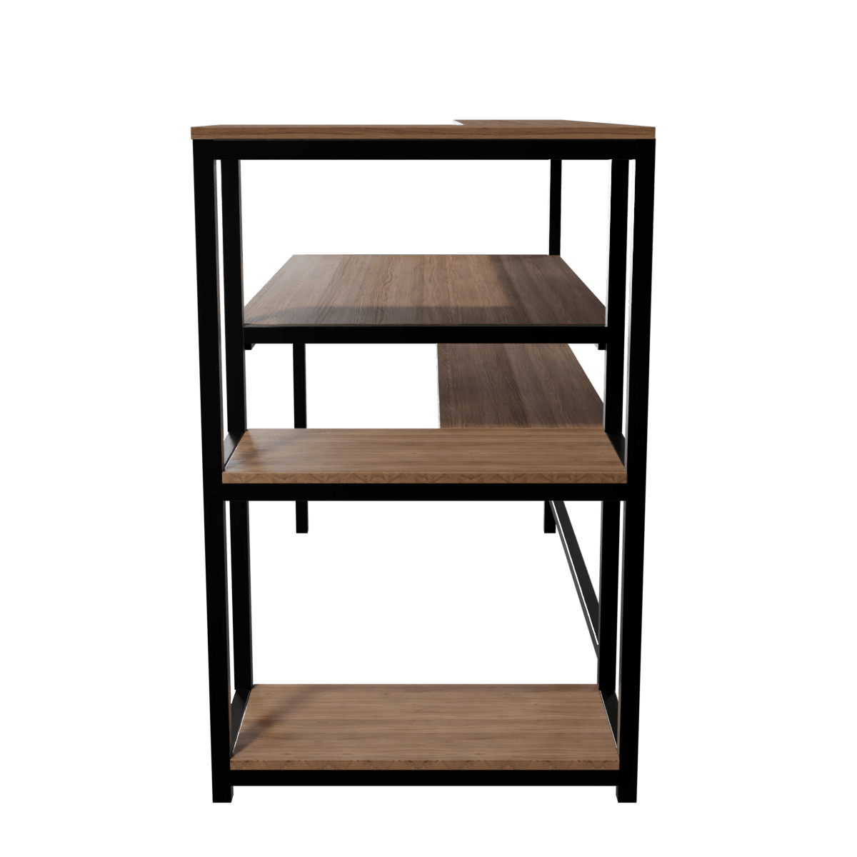 Fronx Computer Table With Open Storage By Riyan Luxiwood.