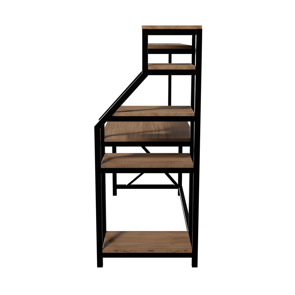 Rio Study Table with Verticle Storage by Riyan Luxiwood