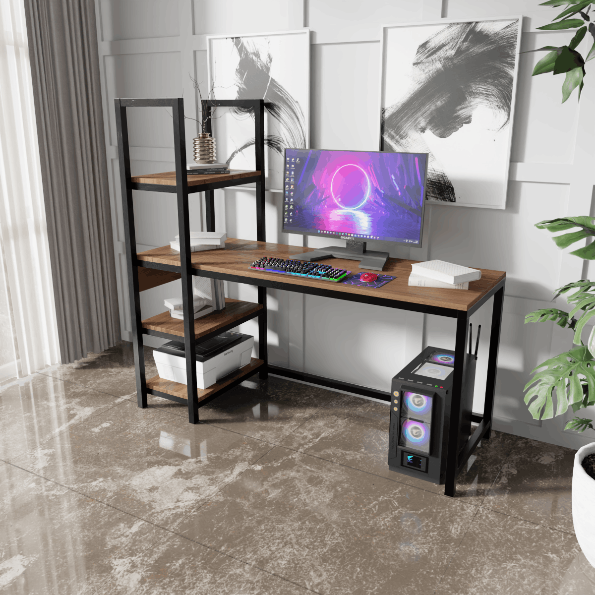 Alvin Study Table by Riyan Luxiwood