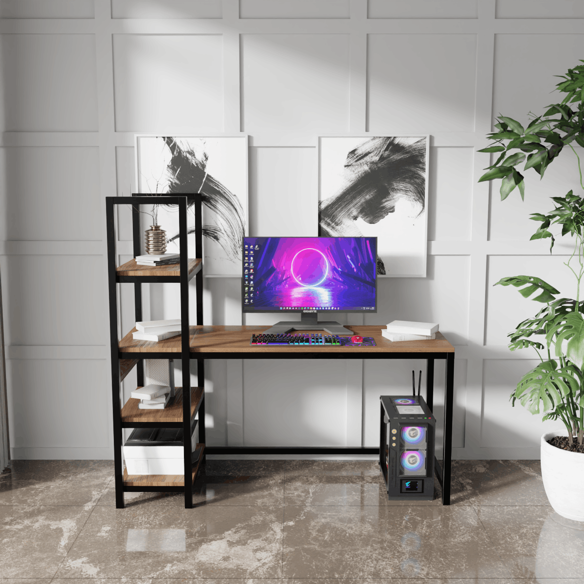 Alvin Study Table by Riyan Luxiwood