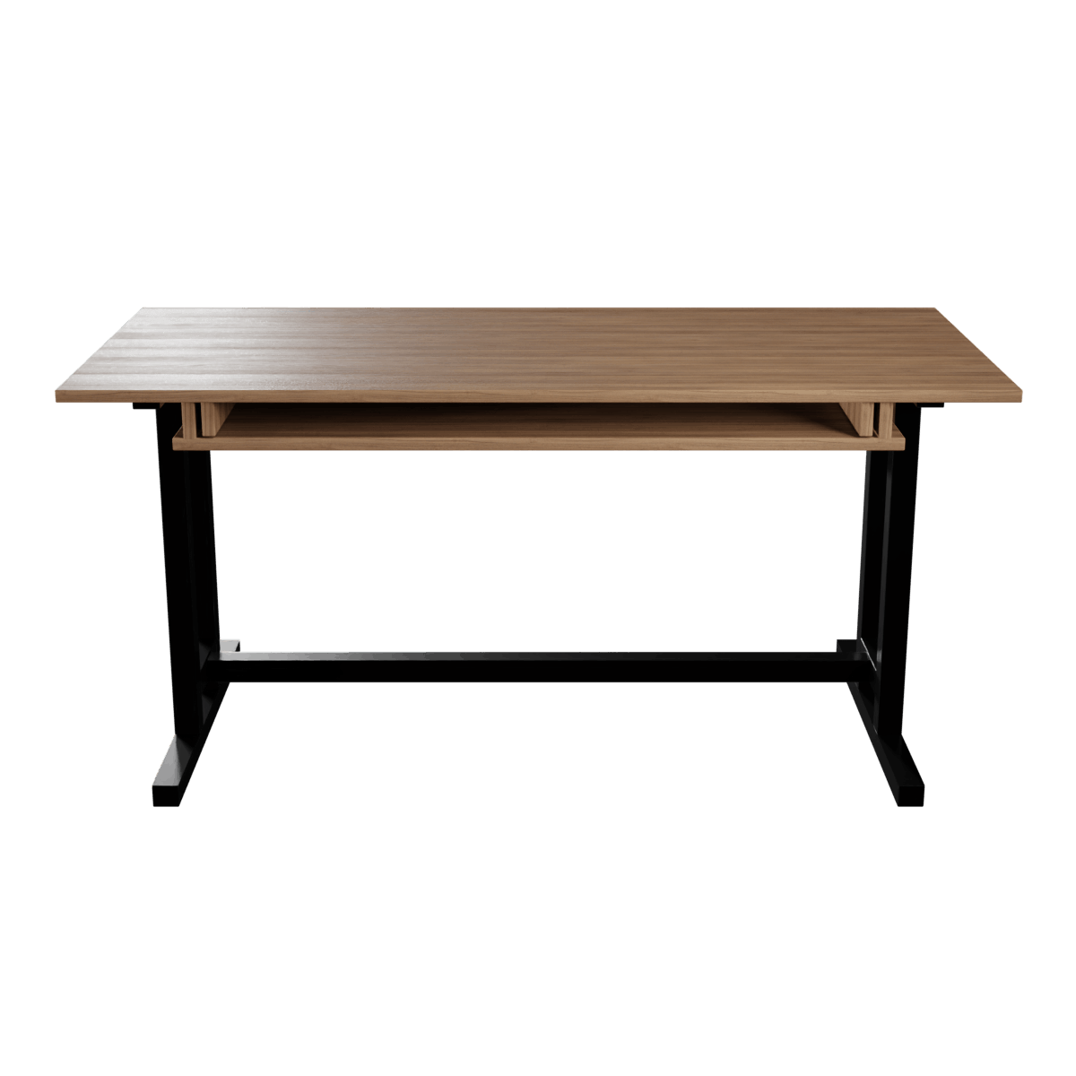 Zinnia Computer Table with Keyboard Tray by Riyan Luxiwood.