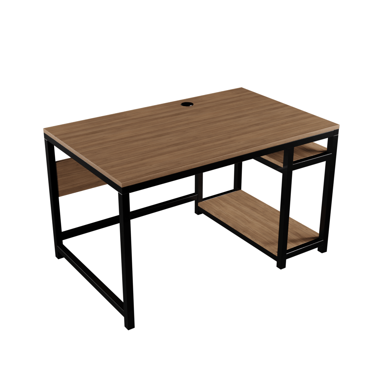 Carter Computer Table With Open Storage By Riyan Luxiwood.
