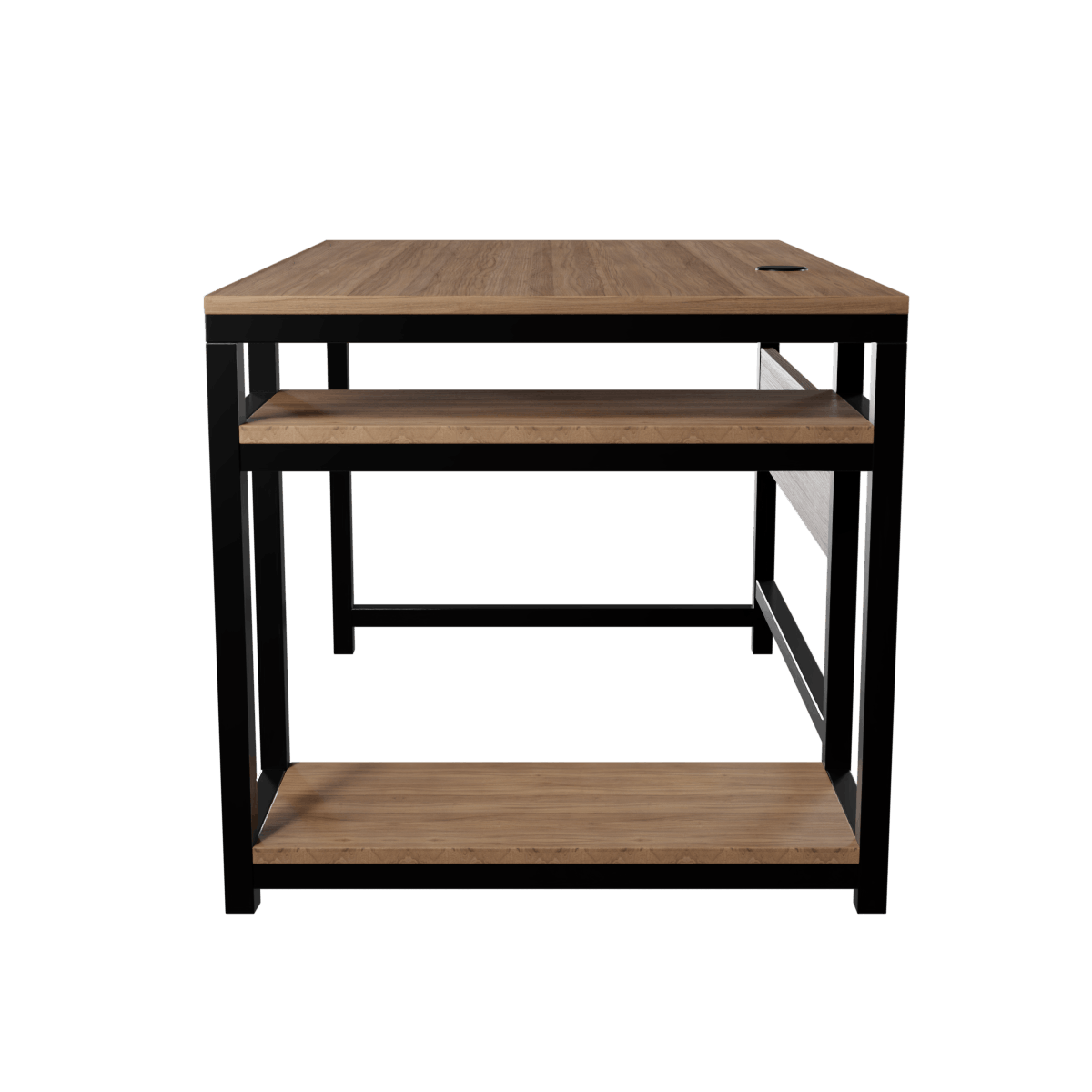 Carter Computer Table With Open Storage By Riyan Luxiwood.