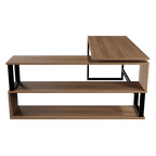 L Shaped Executive Desk with Storage Design by Riyan Luxiwood