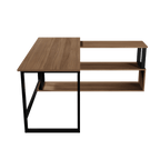 L Shaped Executive Desk with Storage Design by Riyan Luxiwood