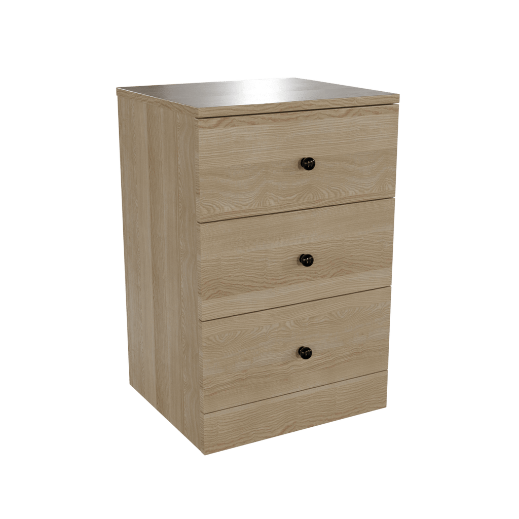 Chest of 3 Drawers by Riyan Luxiwood.