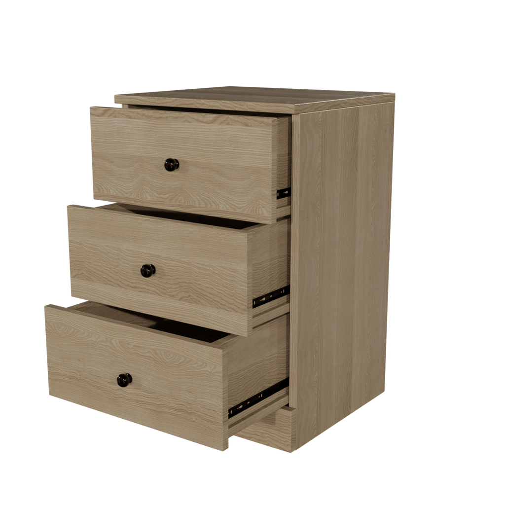 Chest of 3 Drawers by Riyan Luxiwood.