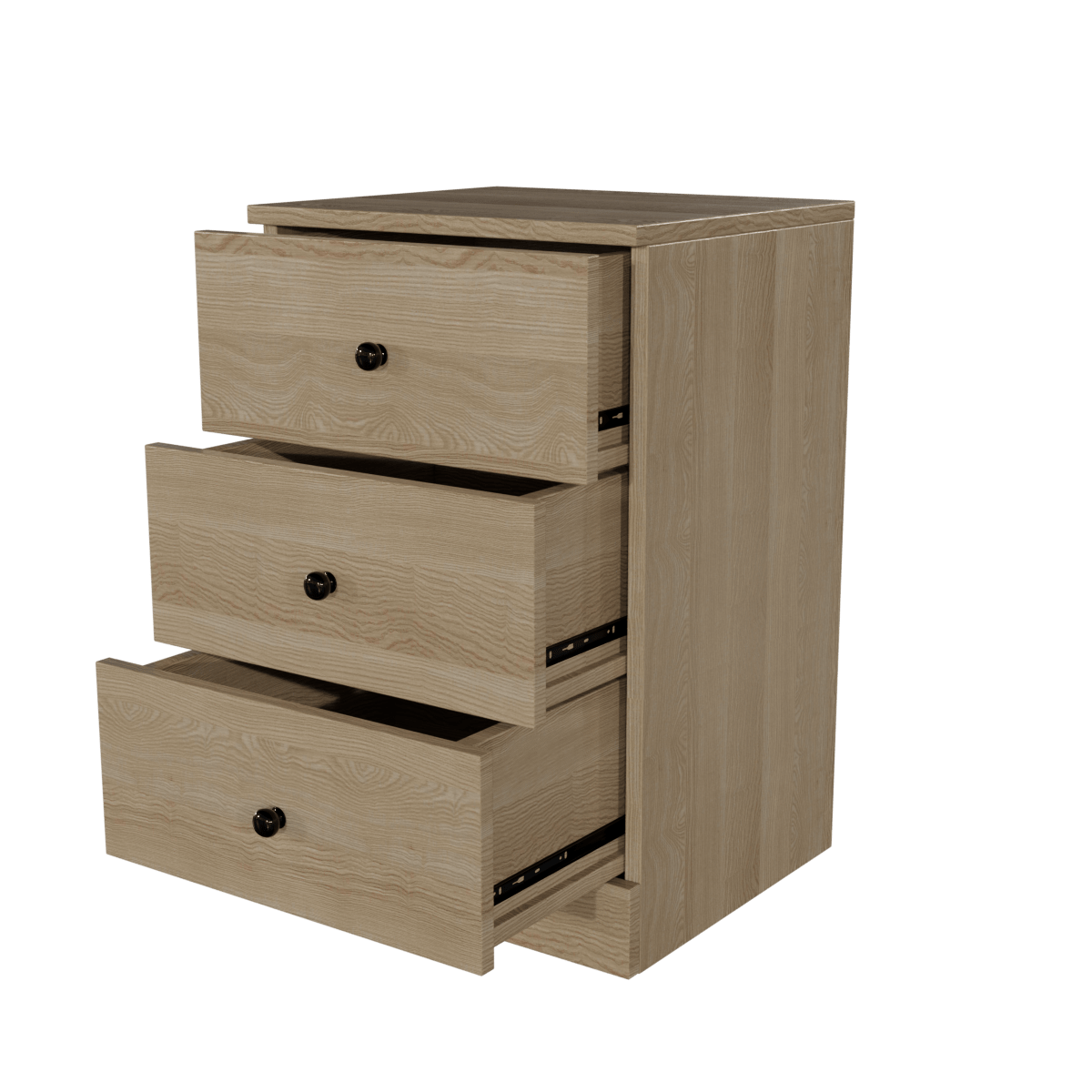 Chest of 3 Drawers by Riyan Luxiwood.