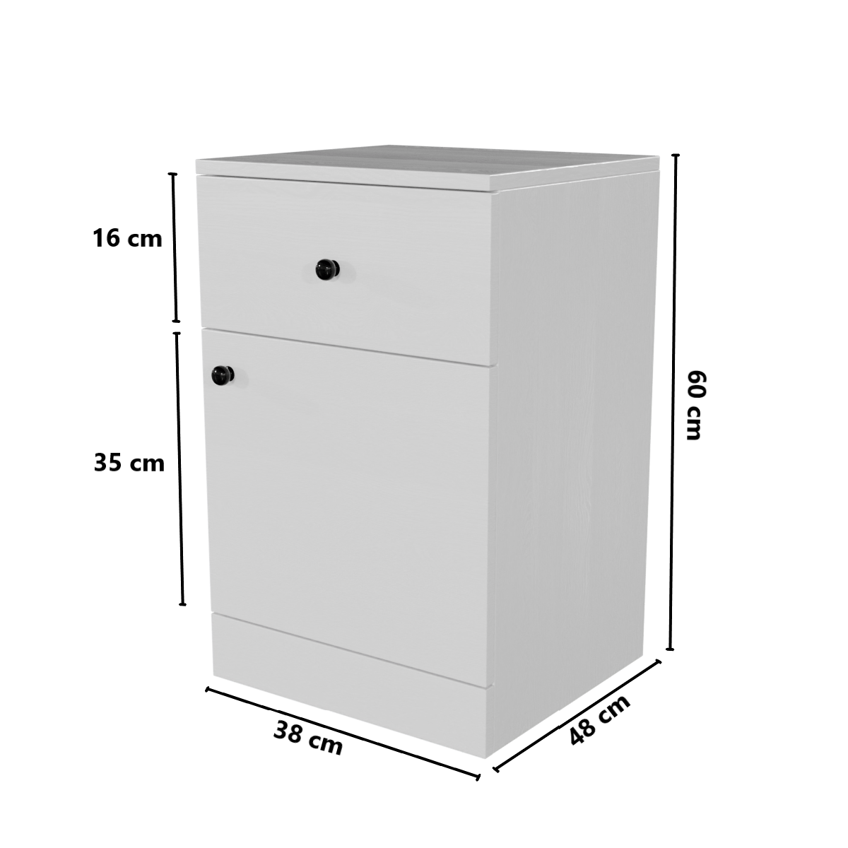 Chest of Drawer With Storage By Riyan Luxiwood.