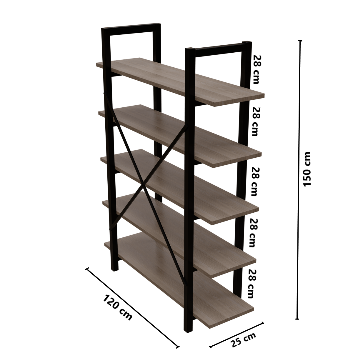 Dexter Book Shelf by Riyan Luxiwood.