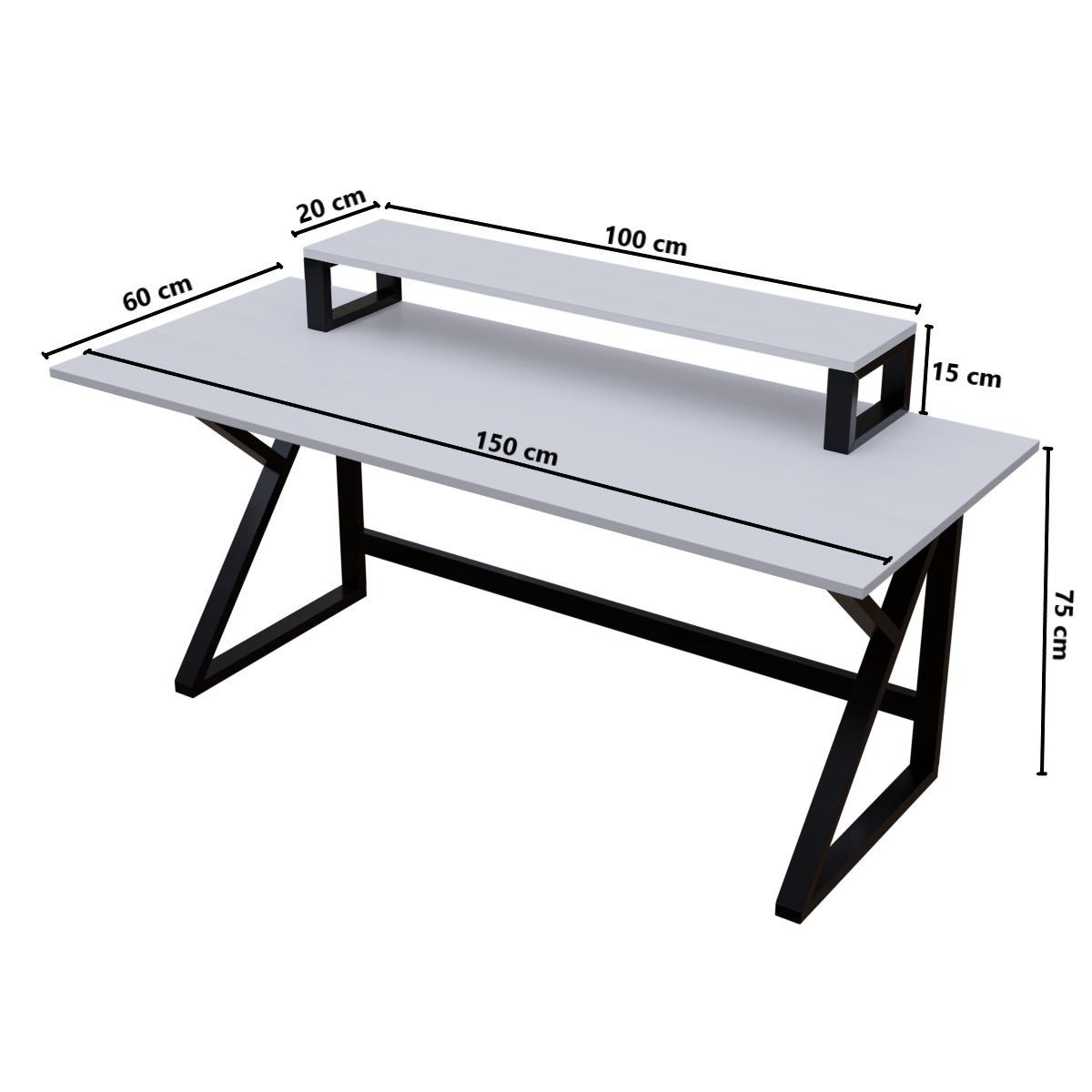 Meja Study Table By Riyan Luxiwood