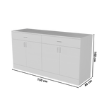 File Cabinet with Drawers by Riyan Luxiwood.