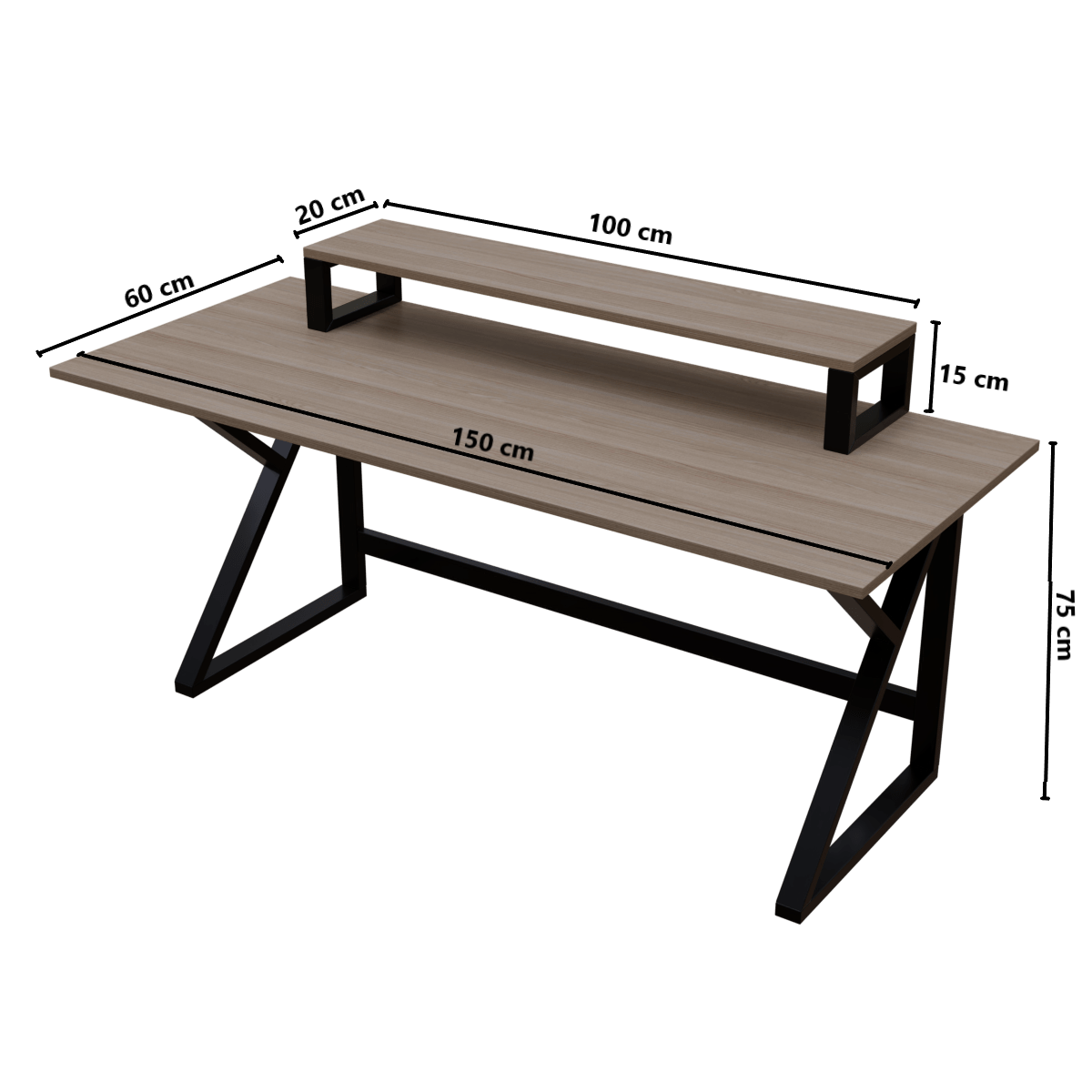 Meja Study Table By Riyan Luxiwood