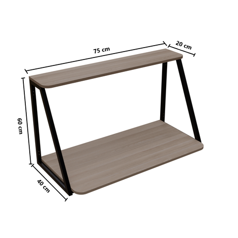 Lucida Wall Mounted Desk by Riyan Luxiwood.