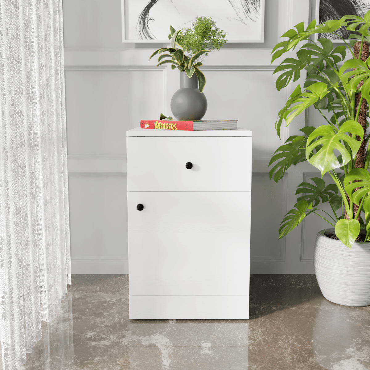 Chest of Drawer With Storage By Riyan Luxiwood.
