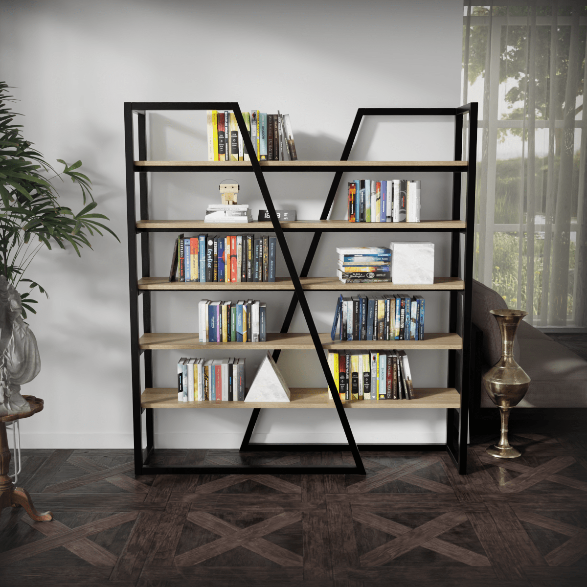 Johny Book Shelf by Riyan Luxiwood.
