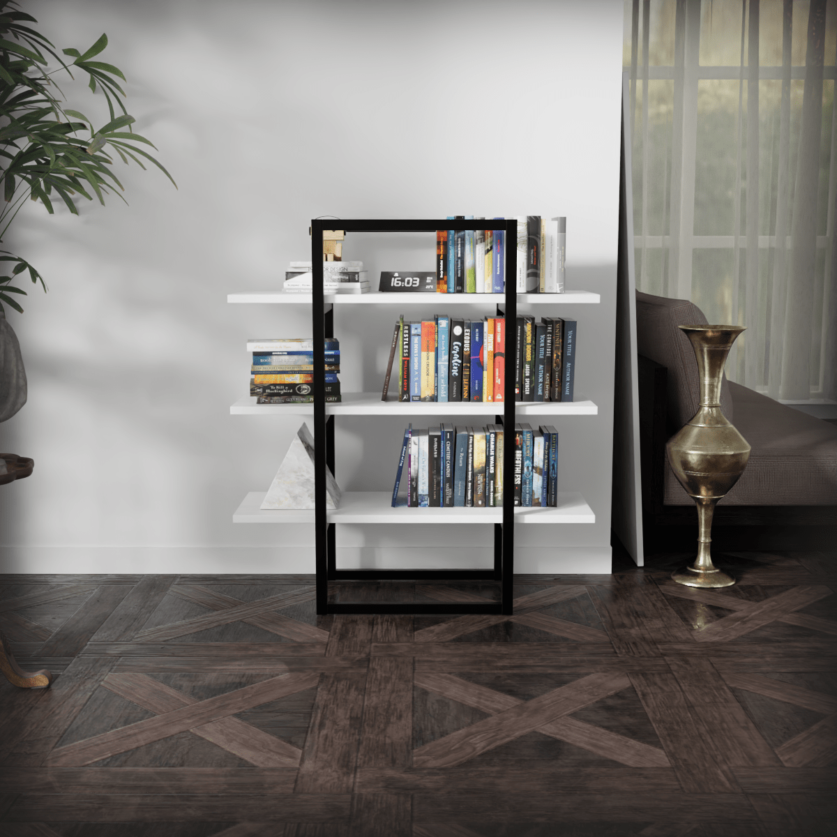 Fred Book Shelf by Riyan Luxiwood.