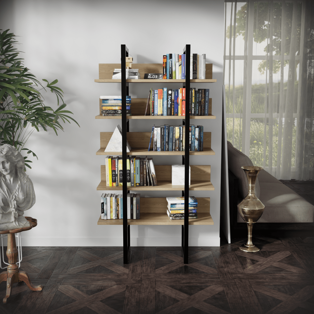 Duffy Book Shelf by Riyan Luxiwood.