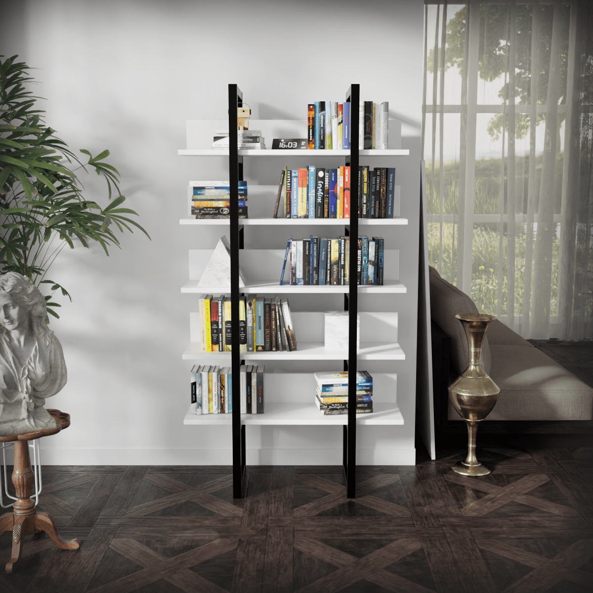 Duffy Book Shelf by Riyan Luxiwood.