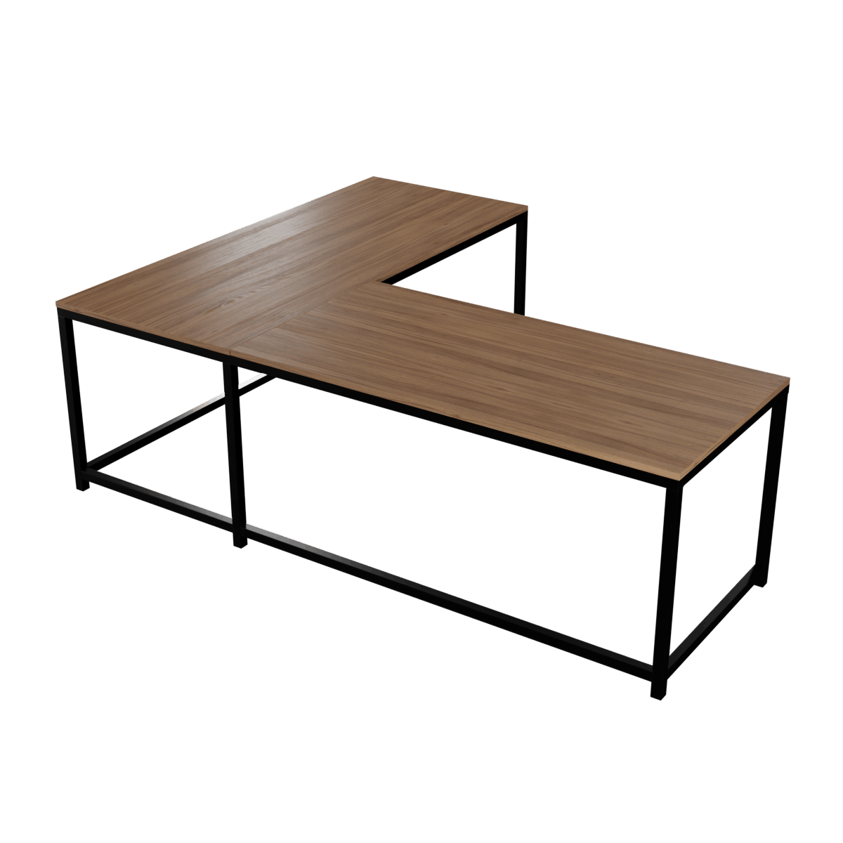 Marshal Computer Table With Open Storage By Riyan Luxiwood.