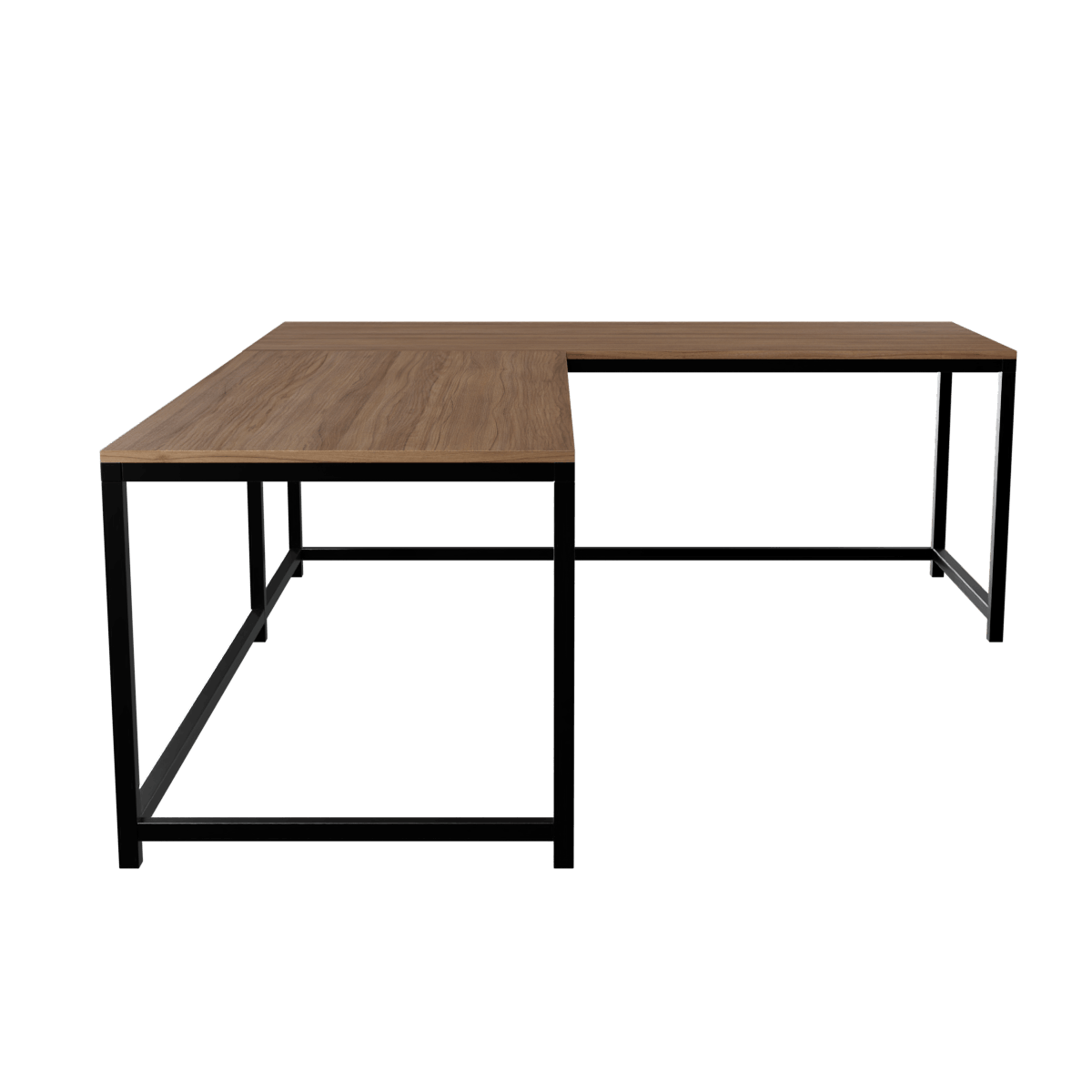 Marshal Computer Table With Open Storage By Riyan Luxiwood.
