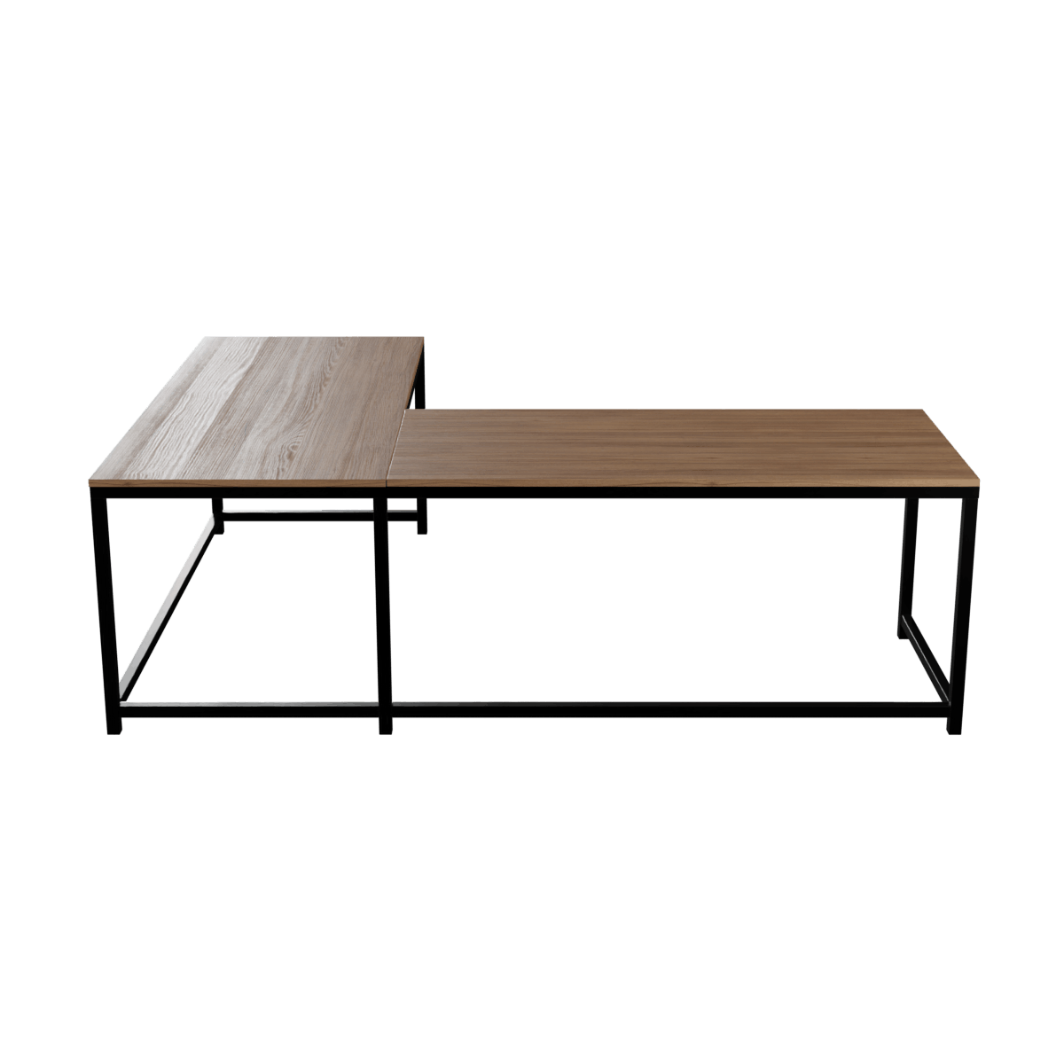Marshal Computer Table With Open Storage By Riyan Luxiwood.