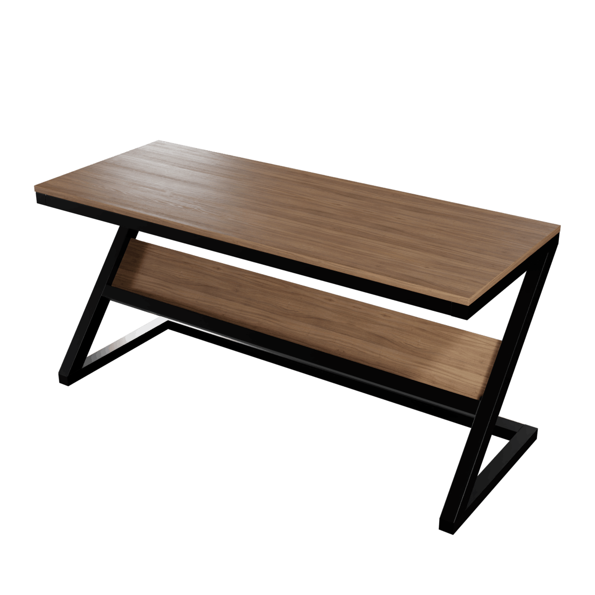 Z Type Computer Table by Riyan Luxiwood