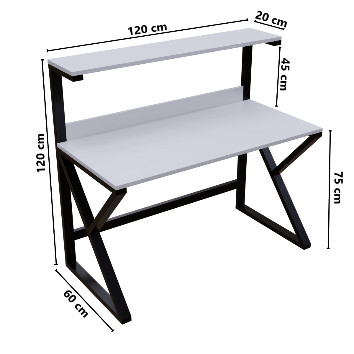 Bali Computer Table by Riyan Luxiwood.