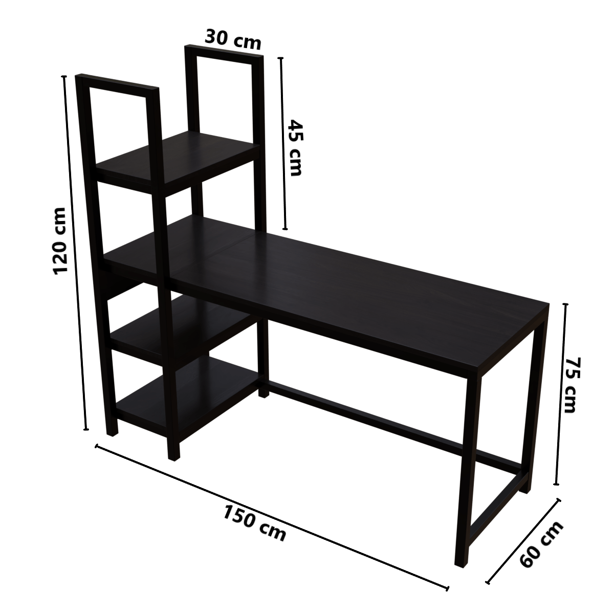 Alvin Study Table by Riyan Luxiwood