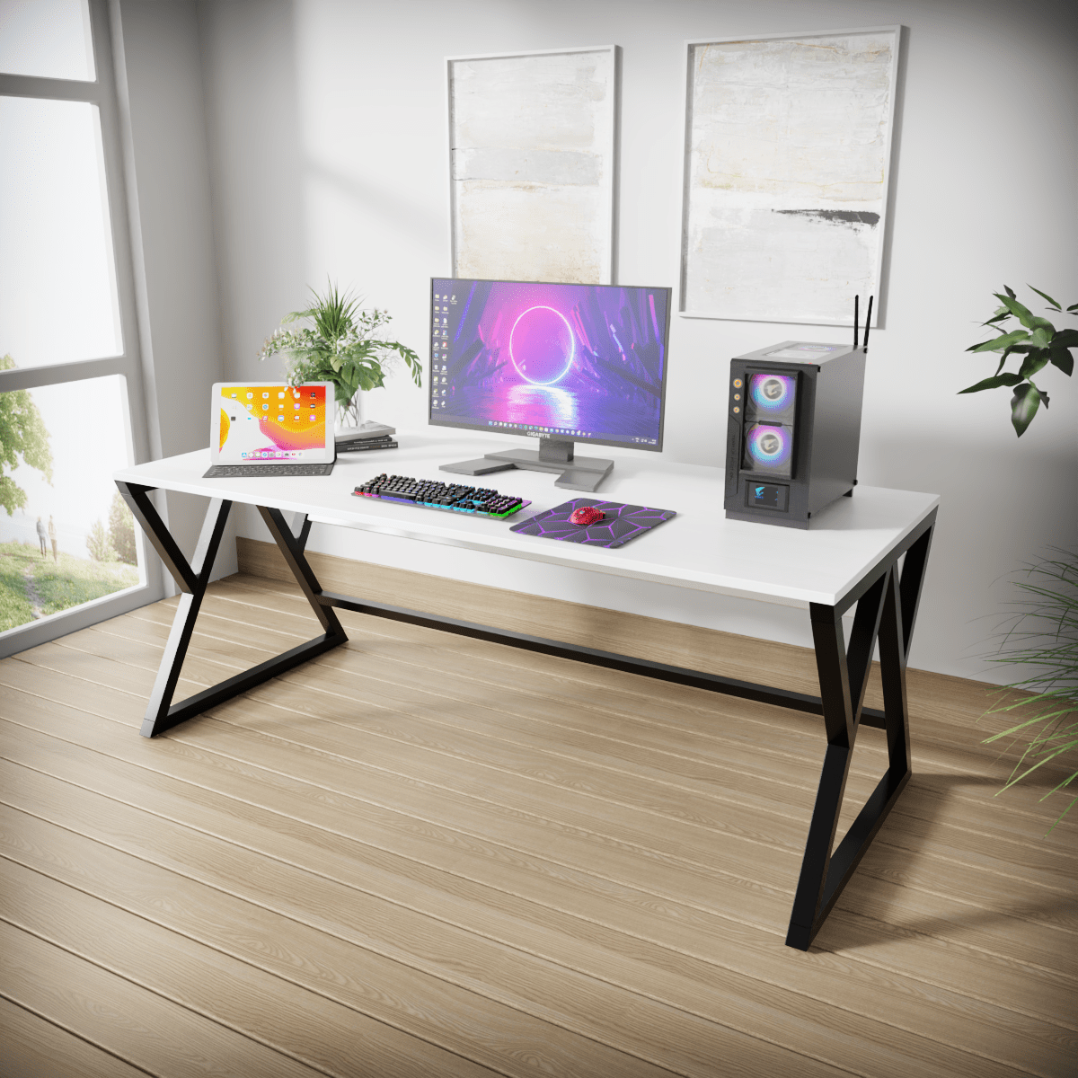 Daffodil Study Table By Riyan Luxiwood.