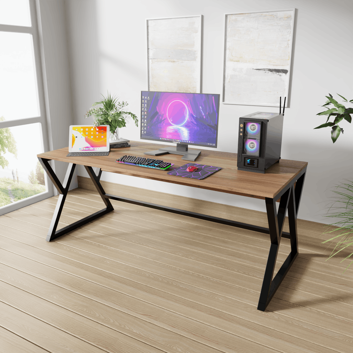 Daffodil Study Table By Riyan Luxiwood.