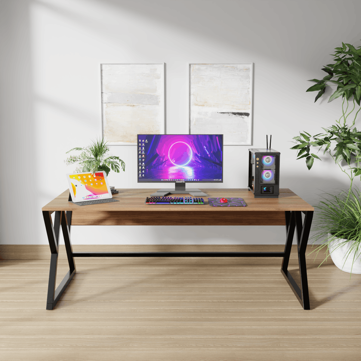Daffodil Study Table By Riyan Luxiwood.