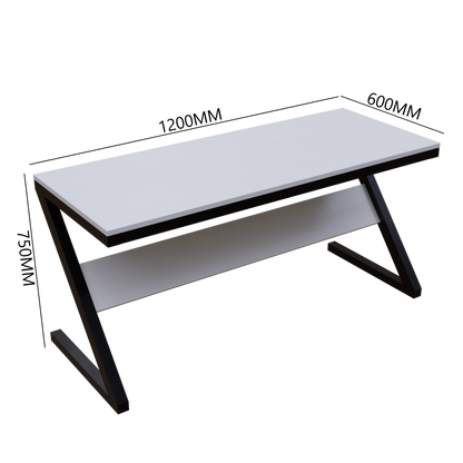 Z Type Computer Table by Riyan Luxiwood