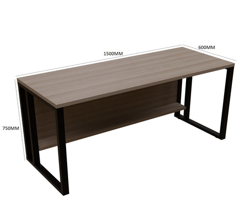 Cosmo Computer Table With Open Storage (Size: 150CMx60CMx75CM)