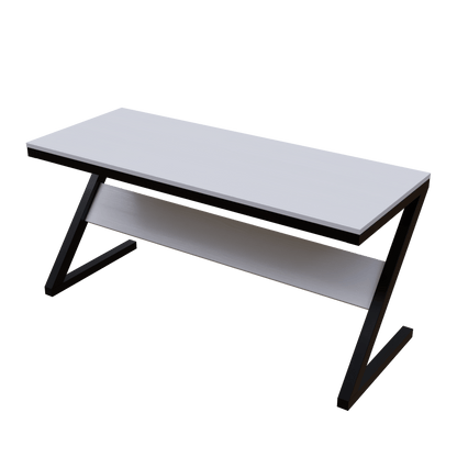 Z Type Computer Table by Riyan Luxiwood