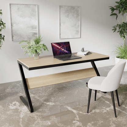 Z Type Computer Table by Riyan Luxiwood