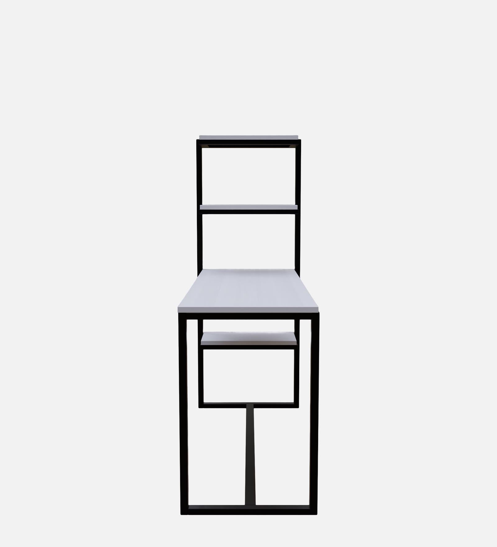Valor Study Table with Shelves by Riyan Luxiwood