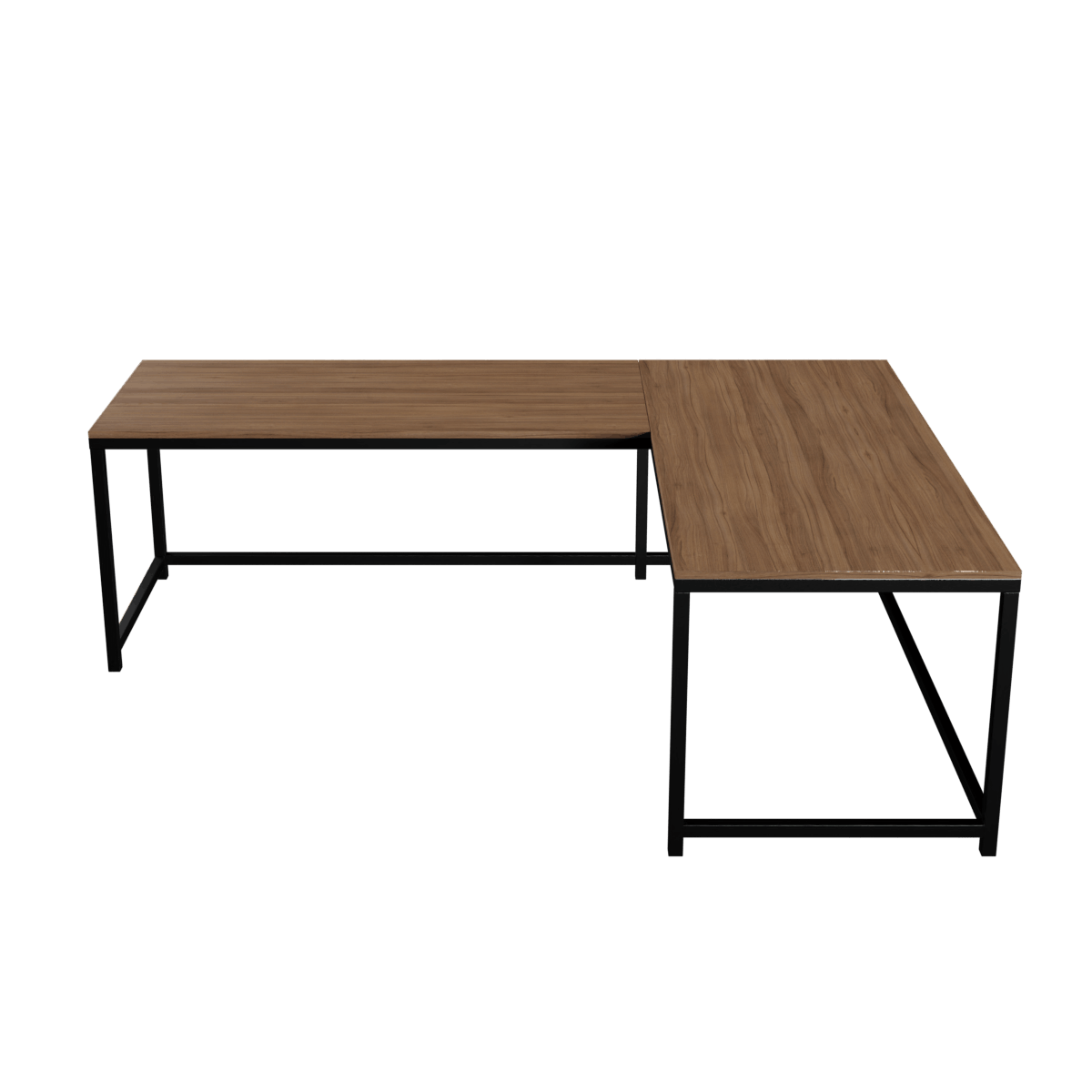 Marshal Computer Table With Open Storage By Riyan Luxiwood.