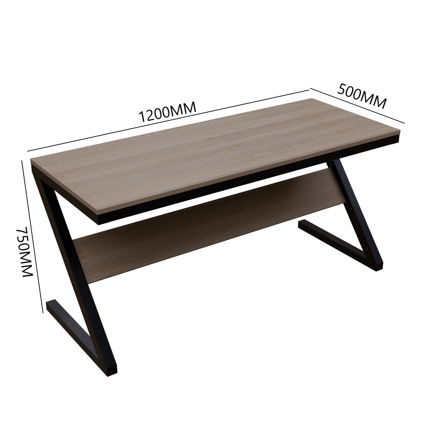 Z Type Computer Table by Riyan Luxiwood