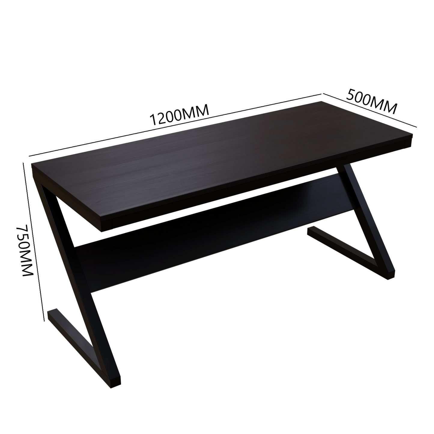 Z Type Computer Table by Riyan Luxiwood