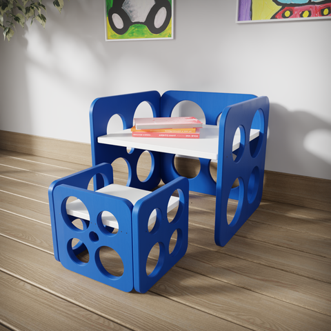 Thomas Kids Study Table with Chair by Riyan Luxiwood