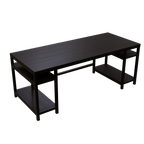 Edward Computer Table With Open Storage By Riyan Luxiwood.