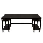 Edward Computer Table With Open Storage By Riyan Luxiwood.