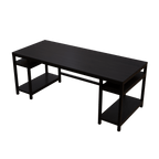 Edward Computer Table With Open Storage By Riyan Luxiwood.