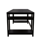 Edward Computer Table With Open Storage By Riyan Luxiwood.