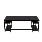 Edward Computer Table With Open Storage By Riyan Luxiwood.